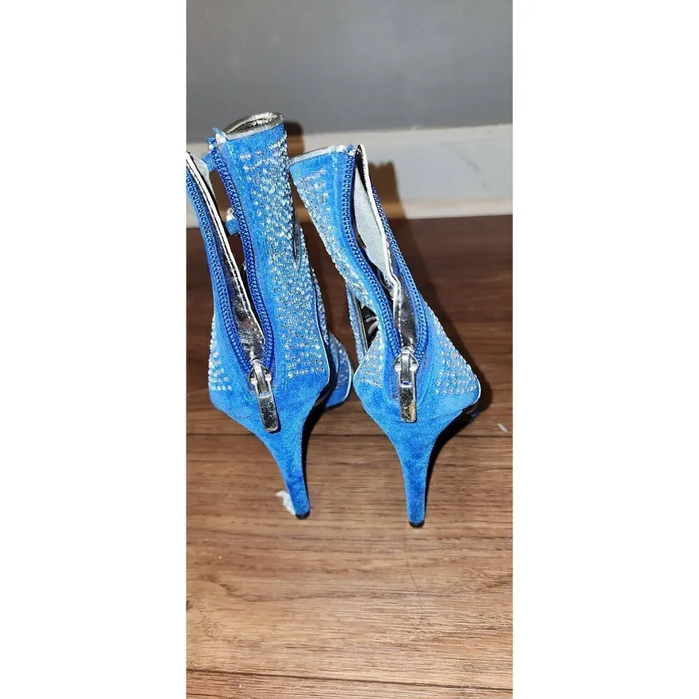 Wild Rose Zeta Heeled Sandals